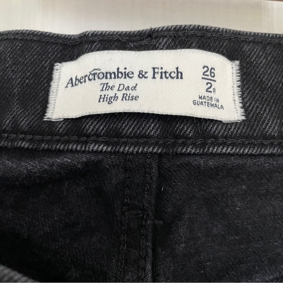 Abercrombie & Fitch Black High-Rise Jeans - Picture 3 of 6